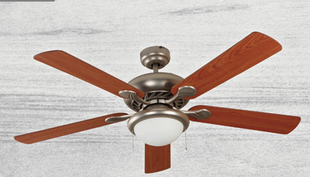 Noitavonne 52" Ceiling Fan - Matt Satin Nickel Finish
