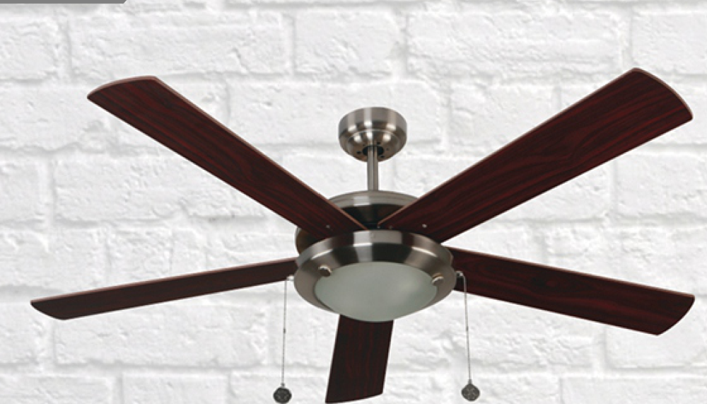 Noitavonne 52" Ceiling Fan - Brushed Nickel Finish